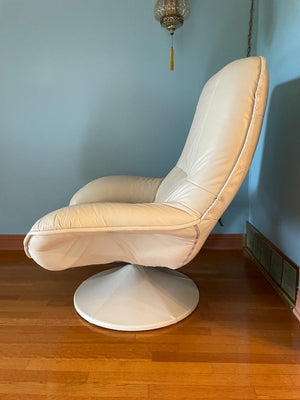 Leather Rocking Armchair