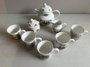 Villeroy & Boch Foxwood Tales Porcelain Lot (Dishwasher & Microwave Safe)