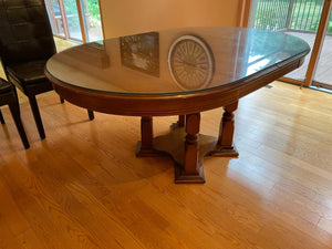 Glass Top Dining Set