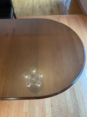 Glass Top Dining Set