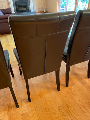 Glass Top Dining Set