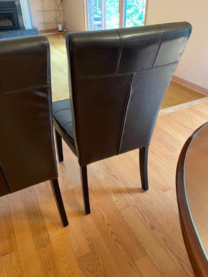 Glass Top Dining Set