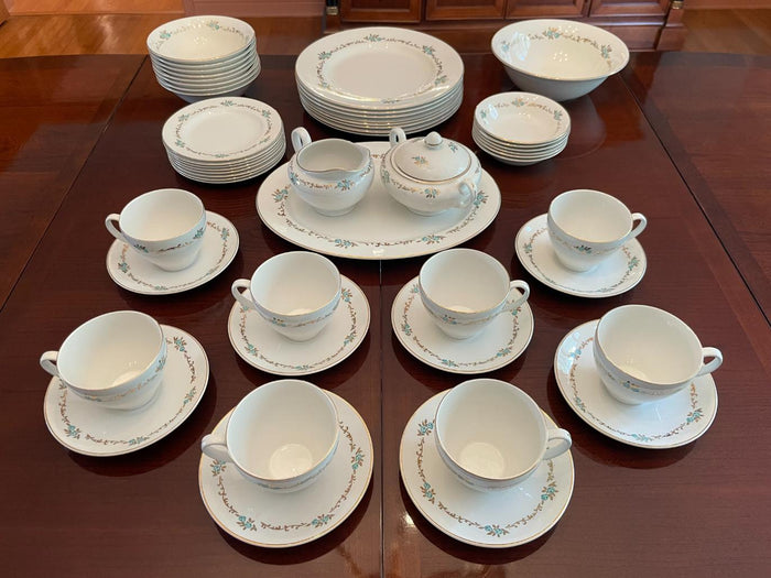 Johnson Bros. Snow White English Ironstone China Set