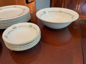 Johnson Bros. Snow White English Ironstone China Set