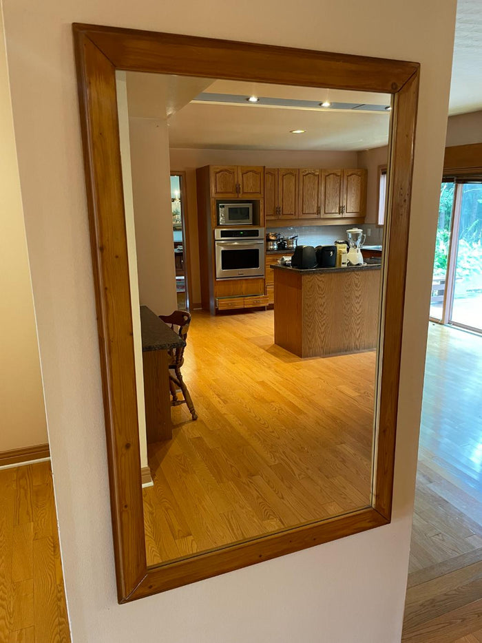 Framed Wall Mirror Lot #1