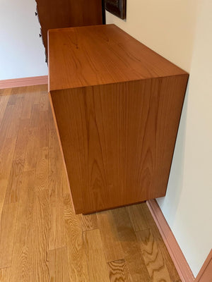 Mid-Century Modern Record Credenza