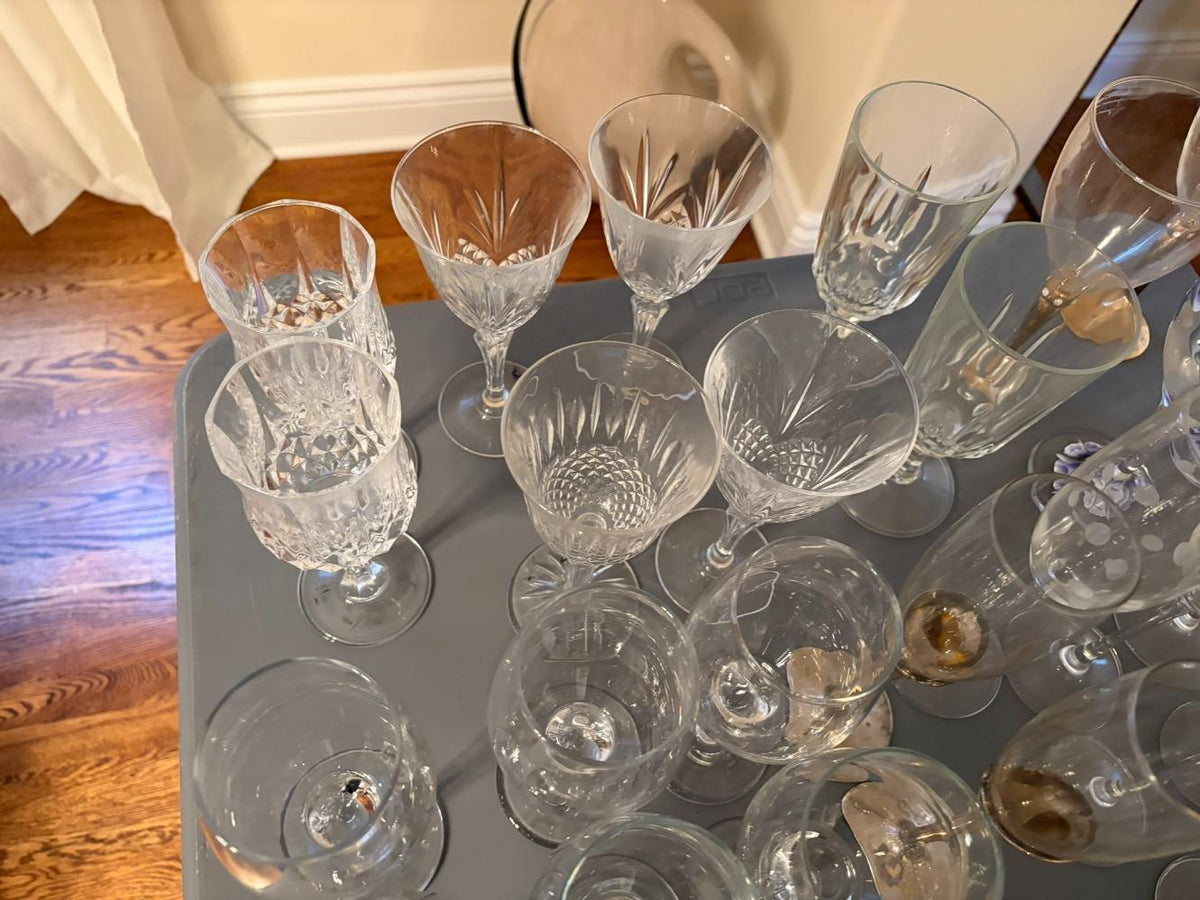 Glasses & Cups Lot