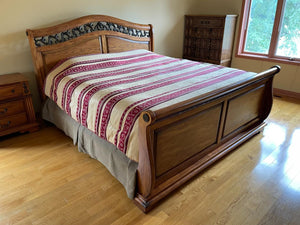 King Size Sleigh Bed Lot
