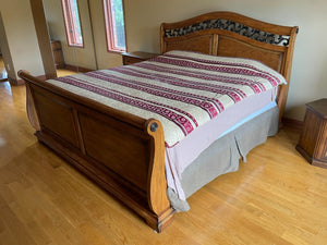 King Size Sleigh Bed Lot