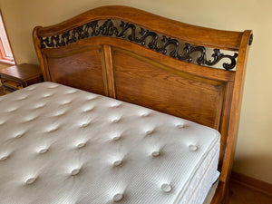 King Size Sleigh Bed Lot