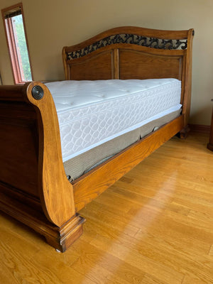 King Size Sleigh Bed Lot