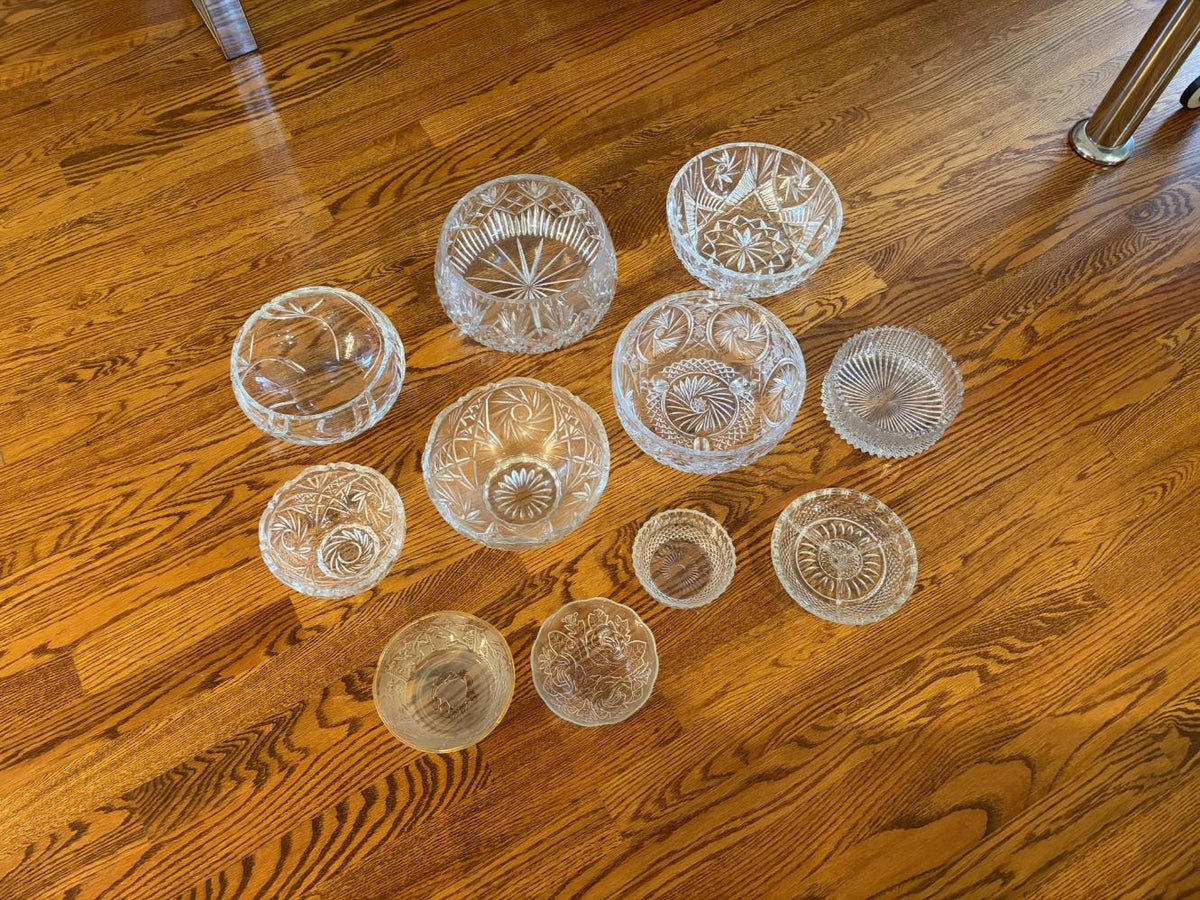 Crystal & Glass Lot