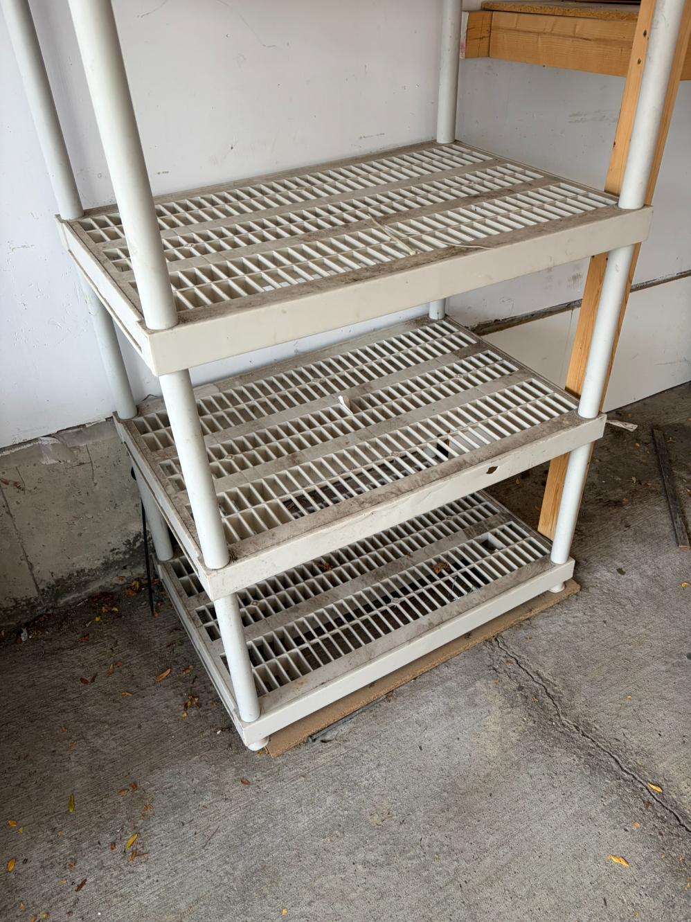 Plastic Storage Rack