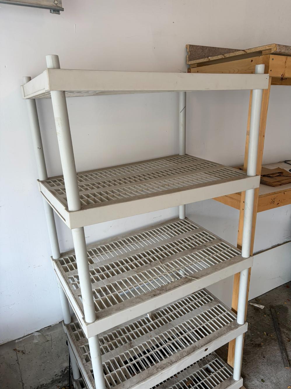 Plastic Storage Rack
