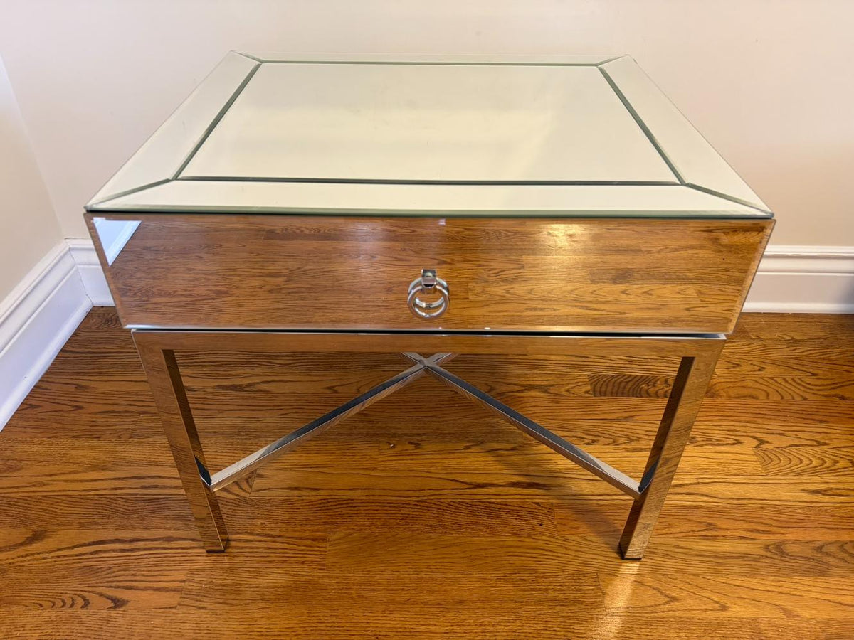 Mirrored Nightstand