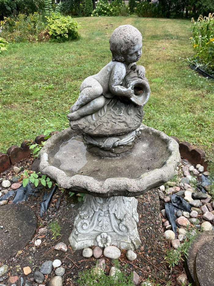 Birdbath Water Fountain