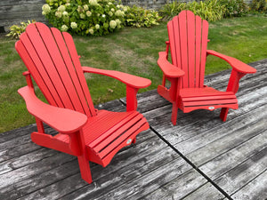 Pair Leisure Line Composite Muskoka Armchairs Lot #1