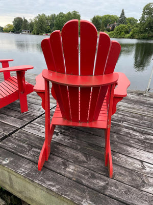 Pair Leisure Line Composite Muskoka Armchairs Lot #1