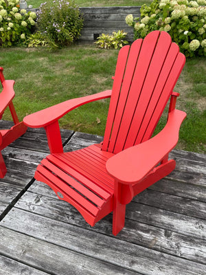Pair Leisure Line Composite Muskoka Armchairs Lot #1