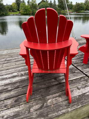 Pair Leisure Line Composite Muskoka Armchairs Lot #1