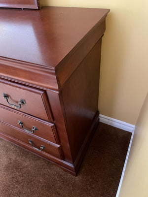 Mirrored Vanity Dresser