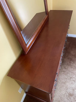 Mirrored Vanity Dresser