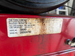 TORO Gas Snowblower 38640