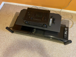 Glass Television Stand (Contents Not Included)
