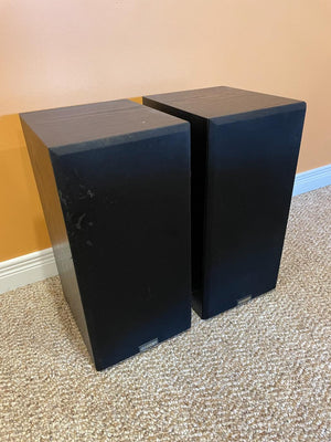 Pair Camber Bookshelf Speakers Laser 3