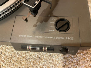 Sony Direct Drive Stereo Turntable PS-X7