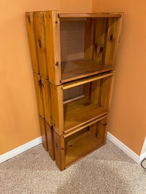 Modular Stacking Shelving Unit