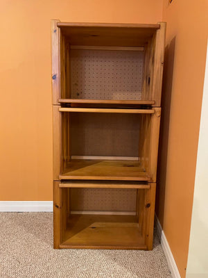 Modular Stacking Shelving Unit