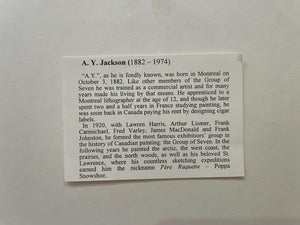Framed A.Y. Jackson Print
