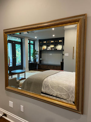 Framed Wall Mirror Lot #1 (5ft x 4ft)