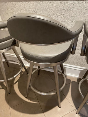 Set of 4 EQ3 Swivel Barstools