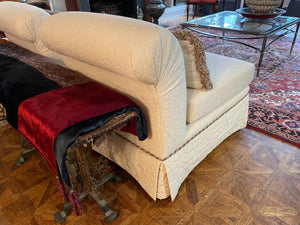 White Accent Chair Lot #1