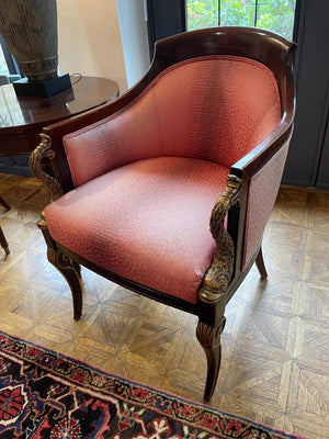 Barrel Accent Armchair Lot #2