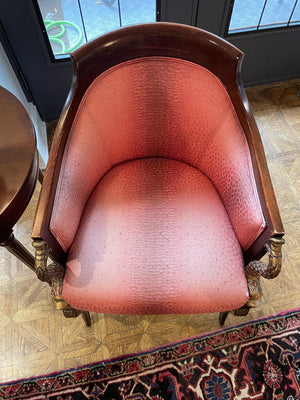Barrel Accent Armchair Lot #2