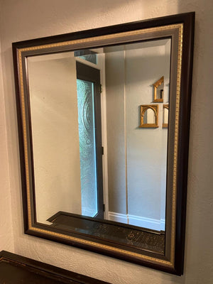 Framed Wall Mirror Lot #5