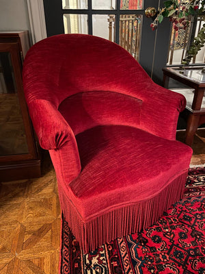 Red Armchair Lot #1