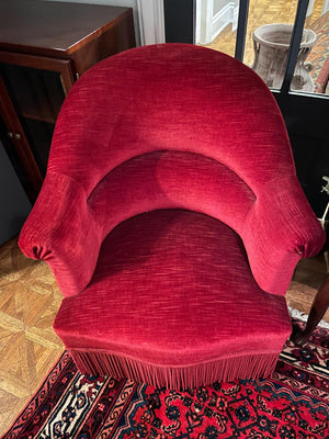 Red Armchair Lot #1