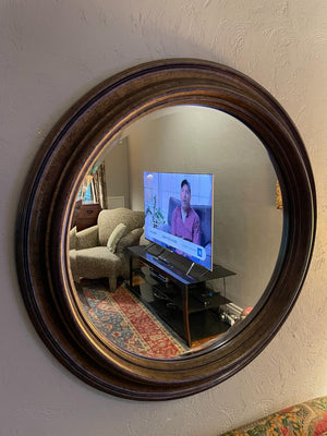 3.5 Foot Framed Wall Mirror