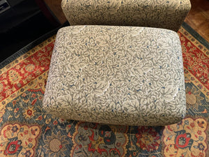 Armchair with Ottoman Lot #2