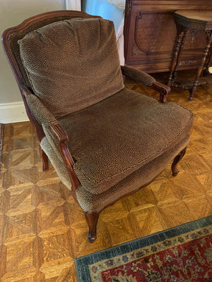 Armchair with Ottoman Lot #1