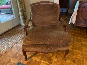Armchair with Ottoman Lot #1