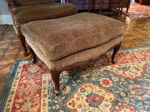 Armchair with Ottoman Lot #1