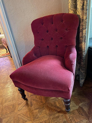 Accent Chair on Casters