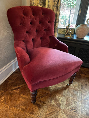 Accent Chair on Casters
