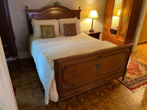 Imported Antique French Queen Size Bed Lot (Circa. 1700’s)