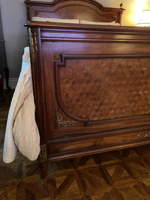 Imported Antique French Queen Size Bed Lot (Circa. 1700’s)